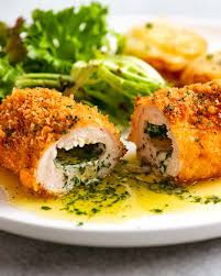 Make sure the pieces have room between them. Chicken Kiev Recipetin Eats