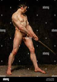 Étude dun homme nu, peintre français sur 1816 Français France Photo Stock  - Alamy