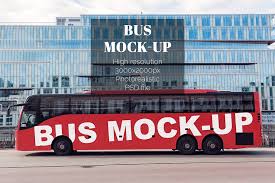 Download 25 Impressive Bus Advertising Psd Mockup Templates Decolore Net Yellowimages Mockups