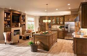 Our most popular features like cushionclose™ and dovetail drawers are standard. Shenandoah Cabinetry Oak Tawny Kitchen In The Mission Door Home Kitchens Oak Kitchen Cabinets Kitchen Trends