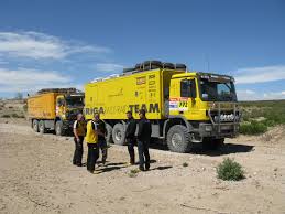 In Dakar 2009 Support Truck Rally Raid Dakar Nissan Navara