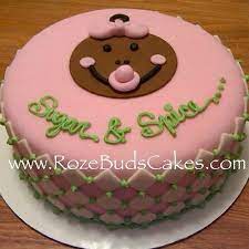 Sugar And Spice Baby Shower Cake Cake Shower Cakes Baby Shower Cakes