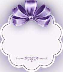 King Of Bloggers Live Bloggers Purple Ribbon Ribbon Png Floral Border Design
