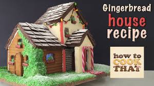 At first i thought i did something wrong with the dough because it was so soft and moist but once i started. Gingerbread House Recipe How To Cook That For Christmas Youtube