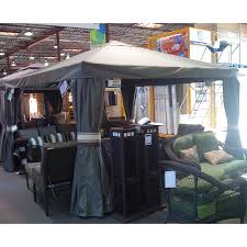 Endearing gazebo with netting paradise for captivating home garden exterior,replacement canopy and net for bay grid 12x12 gazebo,25 best of gazebo covers and. Rona Sun Shelter 12 X 12 Gazebo 999 0127676 Garden Winds Canada