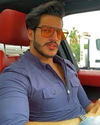 محسن النصار bald with beard beard face men