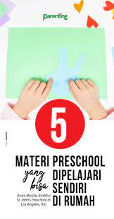 Materi Preschool Untuk Dirumah Belajar Angeles Los Angeles