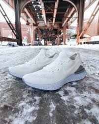 The nike epic react flyknit has a reinforcement on the heel to help keep the foot in place, while the rubber reinforcements on the sole prevent premature wear and tear. Shoe Review Nike Epic React Flyknit 2 Fleet Feet