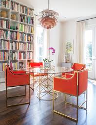 Dining Chair And Occasional Chair With Brass Frame Faux Shagreen Vinyl Linen And Velvet Dining Table Gold Dining Furniture Makeover Colorful Apartment Decor