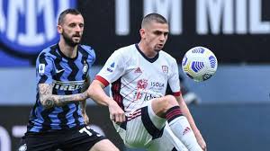 The defender netted on 77 minutes to spark delirium among the inter players. S15lrzdkq8ligm