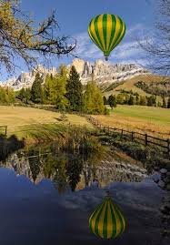 Rosengarten Balloon Sud Tirol Italia Rosengarten Dolomiten Sudtirol Dolomiten
