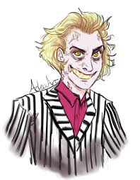 The vibrant color scheme is sure to impress! Always Tired Betelgeuse Beetlejuice