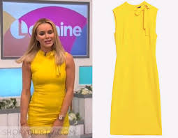 Amanda released her autobiography no holding back in october 2013, which also became sunday times best seller. Amanda Holden Yellow Dress Shop Your Tv