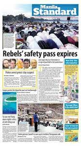 Choose the tabloid newspaper size ! Manila Standard Wikipedia
