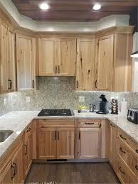 38 Classical Modern Farmhouse Kitchen Decor Ideas Hickory Kitchen Cabinets New Kitchen Cabinets Rustic Kitchen