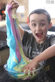 Mix thoroughly and knead the mixture. Fluffy Slime Recipe In Just 5 Minutes Little Bins For Little Hands