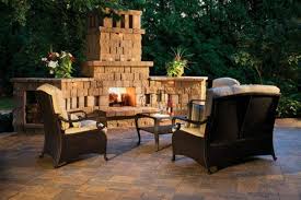 Steinkamin Terrasse Herrlicher Look Outdoor Fireplace Designs Outdoor Living Design Backyard Fireplace