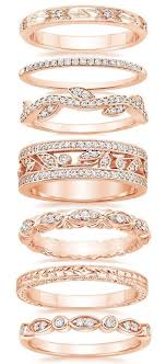 Rose Gold Wedding Bands Jewelry Gold Wedding Band Beautiful Rings