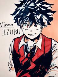My Hero Academia Bnha Villain Izuku Midoriya Deku One For All Villain Deku Hero My Hero Academia