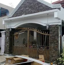 Siapa bilang pagar rumah minimalis tipe 36 tidak membutuhkan tema desain? Facebook