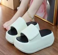7 cm High platform EVA slippers women's fashion summer streetwear girls  chunky shoes woman flatform mules soft elevator slippers - AliExpress 322