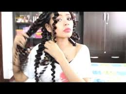 Heatless Curls With Straws Straw Curls Curly Hair With Straws Relaxed Hair