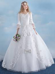 I vestiti da sposa marisa spose riescono a esaudire ogni tuo desiderio: Abito Da Sposa Vintage Anni 80 Con Maniche A Pipistrello