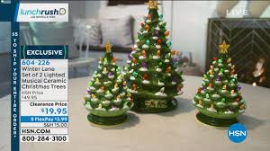 Video i 4k og hd klar til næsten enhver nle nu. Winter Lane Set Of 2 Lighted Musical Ceramic Christmas T Youtube