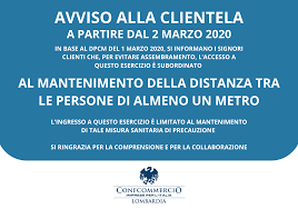 I nuovi dati elaborati dalla statale preoccupano. Coronavirus Chiedi I Cartelli Da Esporre Alla Tua Ascom Di Riferimento