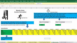 Business Plan Cash Flow Forecast Template Sales Spreadsheet Excel Revenue Projections Financial Free Rainbow9