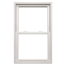 Thermastar By Pella Vinyl Replacement White Exterior Double Hung Window Rough Opening 31 75 In X 53 75 In Actual 31 5 In X 53 5 In In The Double Hung Windows Department At Lowes Com