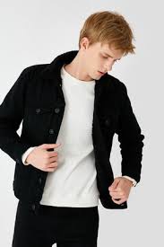 Koton 21kam53039ld Erkek Ceket Siyah Trendyol