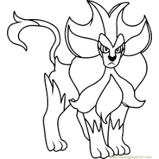 Check out amazing pyroar artwork on deviantart. Pyroar Coloring Pages For Kids Download Pyroar Printable Coloring Pages Coloringpages101 Com