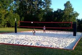 But what are the biggest differences between playing on a court and playing in the. 35 Of The Best Backyard Court Ideas Volleyball Court Backyard Backyard Court Backyard Sports