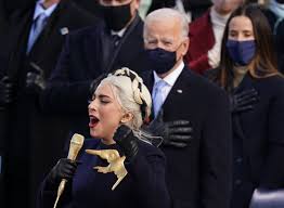 Lady gaga sings the national anthem. How One Note From Lady Gaga Told The Story Of Joe Biden S Inauguration Cbc News