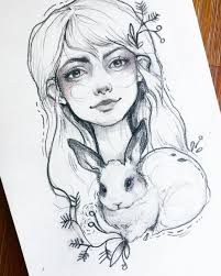 Finally Had Some Drawing Time Rabbit Drawing Drawings Instagram Posts