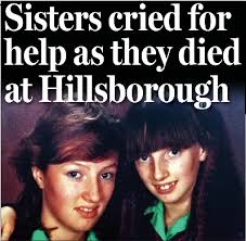 Sisters cried for help as they died at Hillsborough