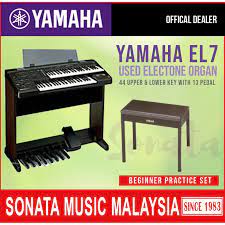 Whether creating original pieces or practicing familiar tunes, it's an ideal instrument. Yamaha Organ El 7 Electone Keyboard Used Unit El7 Shopee Malaysia