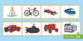 Pe uscat, pe apa, in aer. Mijloace De Transport PlanÈ™e Teacher Made