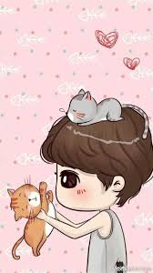 Wallpapers kawaii cute chibi cat. Pin Di Imagenes Bonitas