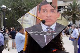 Funny graduation captions the office. 71 Genius The Office Graduation Caps For The Class Of 2021
