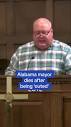 Alabama grieves for the death of Mayor Bubba 🕊️ #restinpeace ...