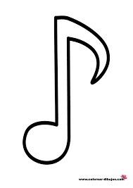 Dibujos De Notas Musicales Para Colorear Dibujos Para Imprimir Y Notas Musicales Dibujos Notas Musicales Para Colorear Notas Musicales