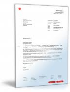 Stattdessen muss der betroffene arbeitnehmer die bescheinigung anfordern. Geschaftsbriefe Vorlage Pdf Doc Fur Business Korrespondenz