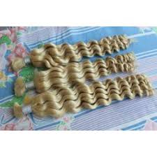 Also give your human hair extensions a good wash or rinse beforehand. Super Deal 613 Blonde Curly Braiding Hair Brasil Extensions In Bulk Cheap Deep Wave Brazilian Human For Braids No Attachment Clorishair 379262467 Category Hair Products Hair Extensions Hair Bulks