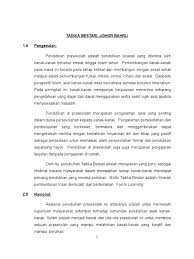 Contoh kertas kerja cadangan penubuhan persatuan bahasa melayu. Objektif Penubuhan Tadika