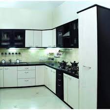 Here are kitchen cabinet pictures which you can use as references in choosing kitchen cabinets for your kitchen according to your sense of style, requirements and budget. Wooden L Shape Indian Modular Kitchen Kitchen Cabinets Rs 50000 Piece Id 21248135330