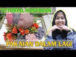 Cara membuat hantaran dari baju. Tutorial Belajar Membuat Hiasan Seserahan Youtube Artofit