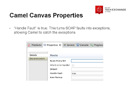This handler comes in handy when you have to deal with errors occurring along the route and you want to do something of predefined like retrying (for recoverable errors) or my way of error handling with camel and spring. Red Hat Jboss Fuse Service Works A Common