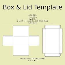 Printable box templates are becoming more and more popular as diyers realize how easily and economically they can be put together. Digital Rectangle Box Lid Templates Download Png Psd Pdf Print Shower Wedding Annivers Box Template Printable Box Template Paper Box Template